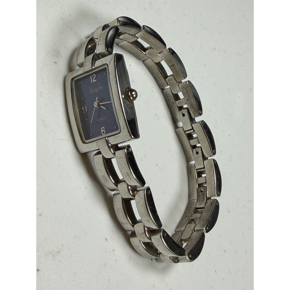 Vanity Fair Women’s Quartz Watch Purple Dial Silver Tone Bracelet 19.5mm
